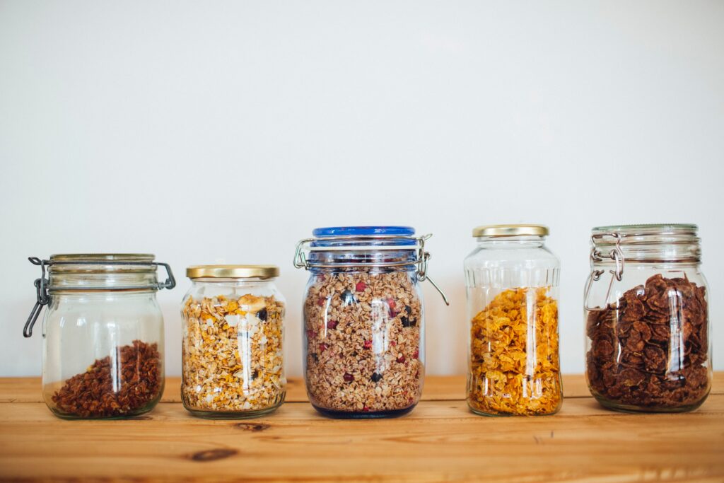 Glass jars to reduce packaging